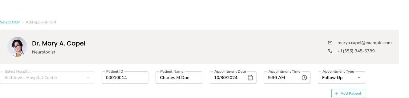 Add Appointment
