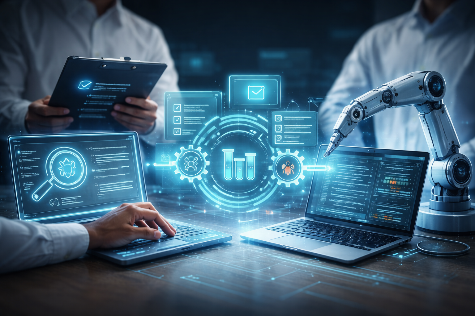 Integrating Manual and Automated Testing
