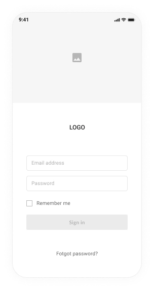 MiRide Mobile App sign-in flow