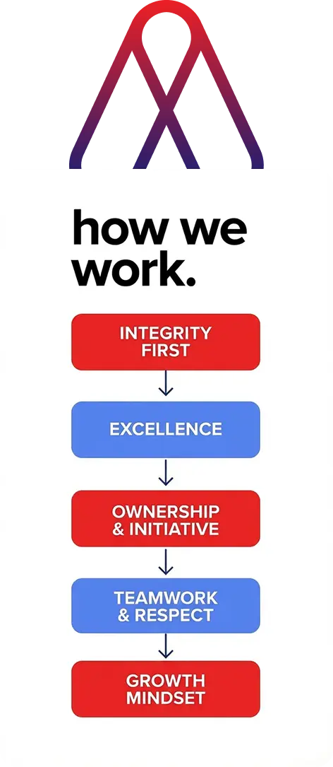 How We Work Chart