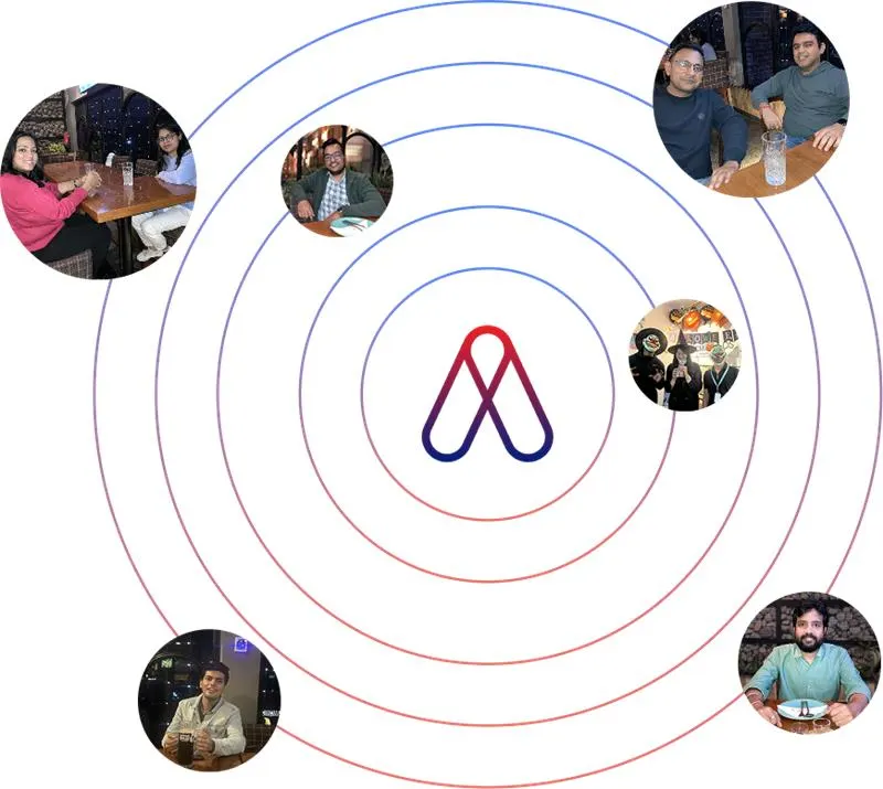 acme-team circular collage