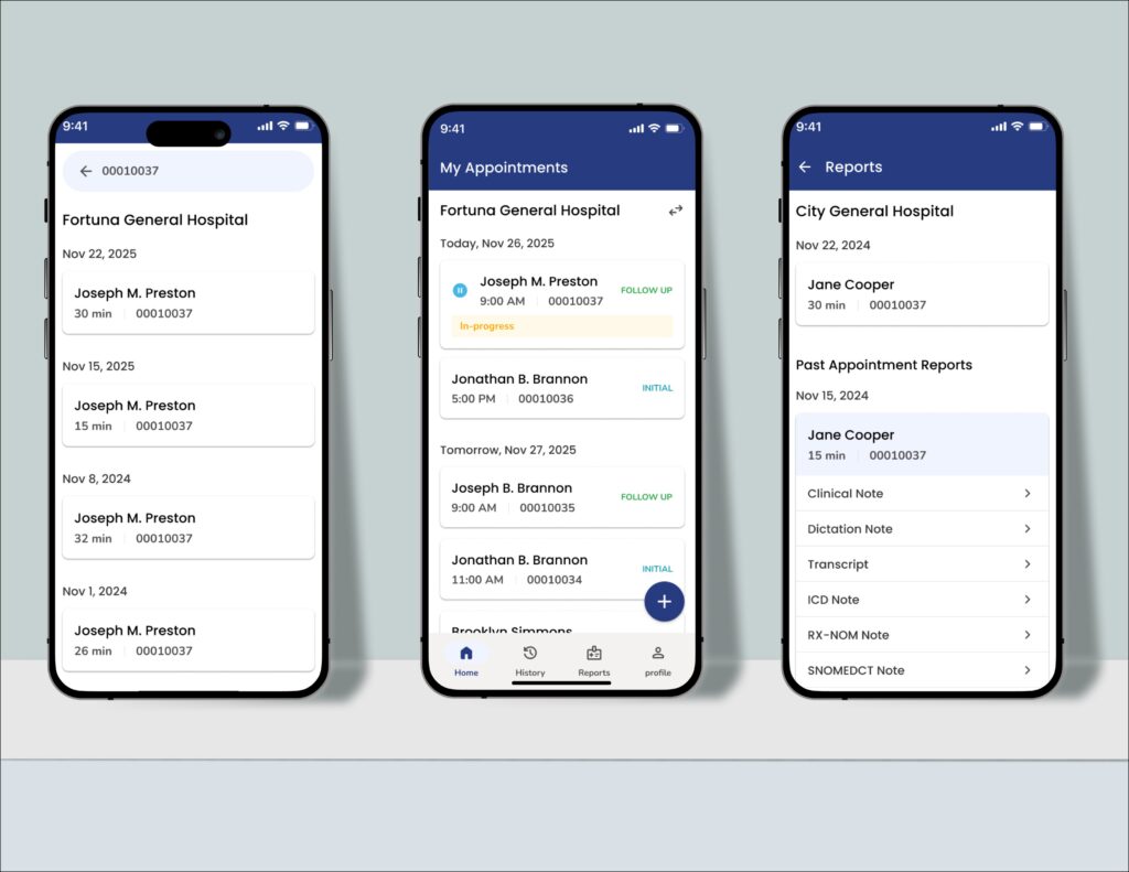 UX design for healthcare SaaS