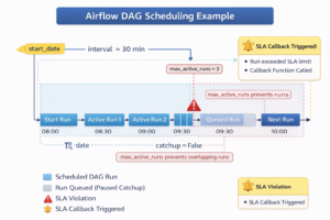 Airflow DAG scheduling example