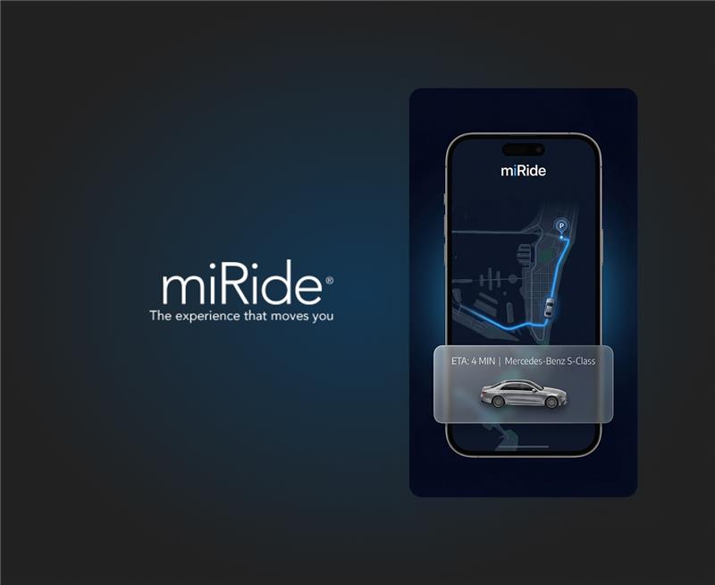 Passenger-miRide-app Scene