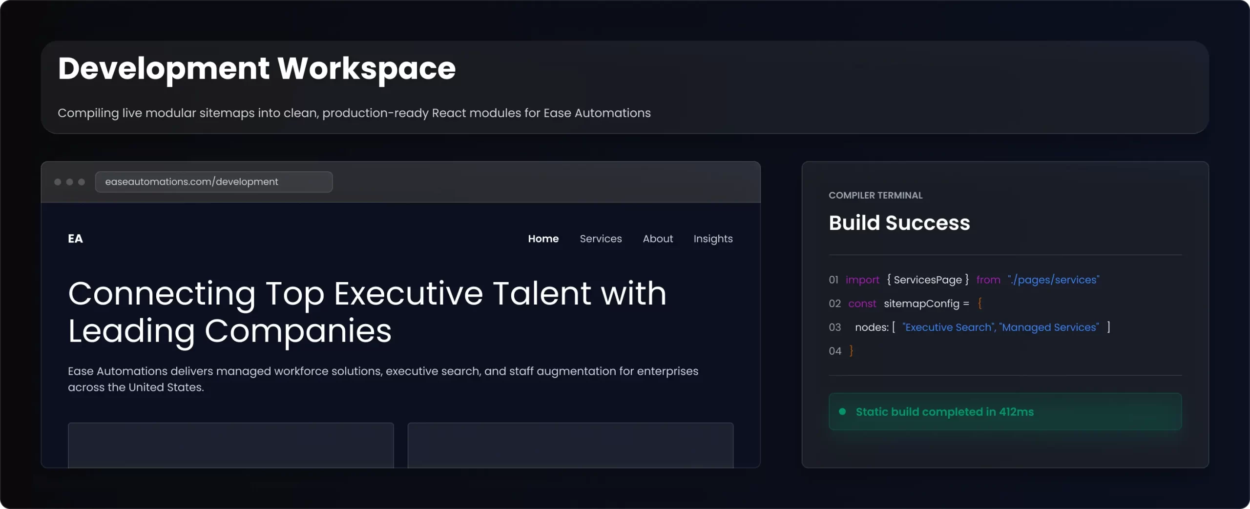 Development Workspace
